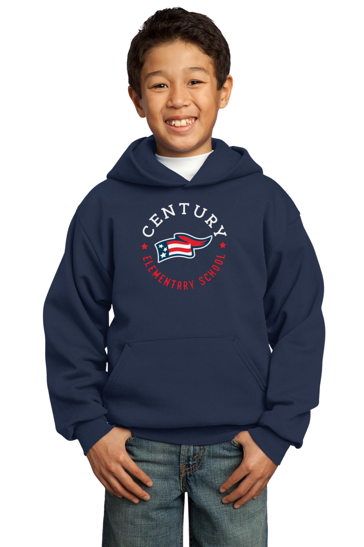 Century - Youth Pullover - Navy