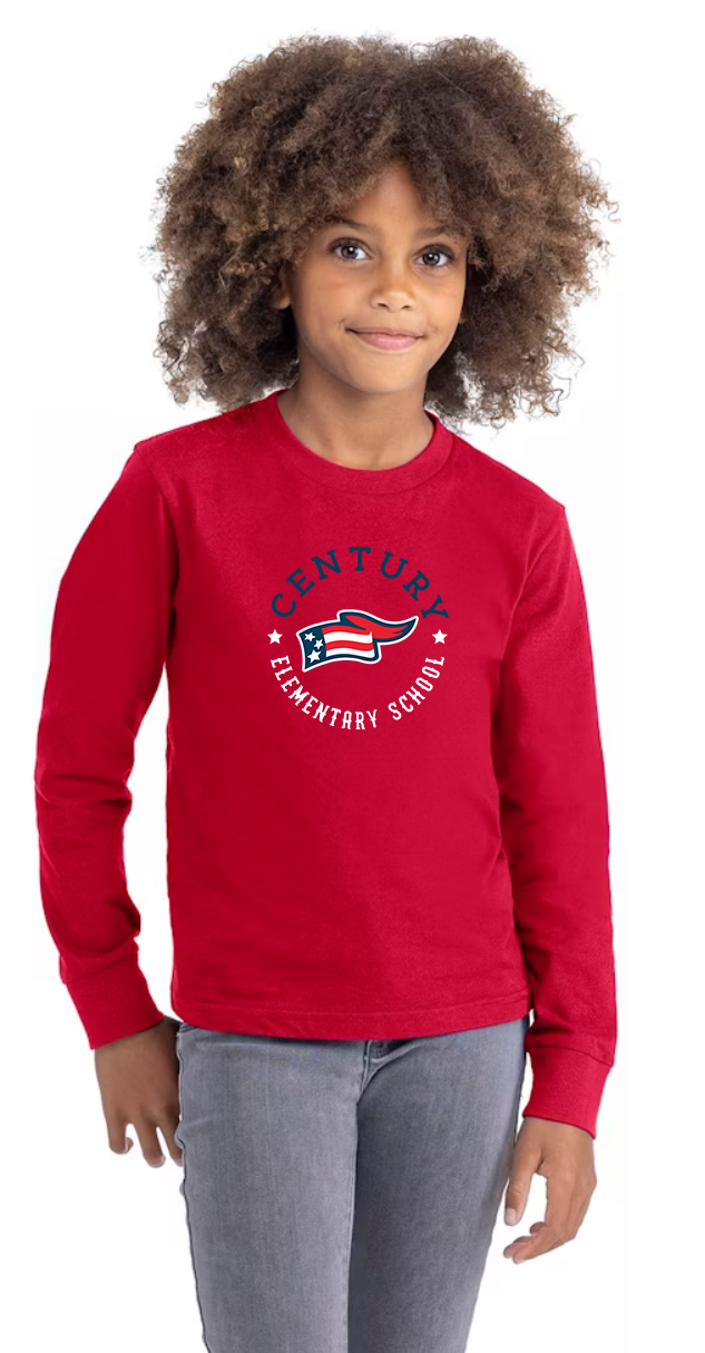 Century - Youth Longsleeve - Red