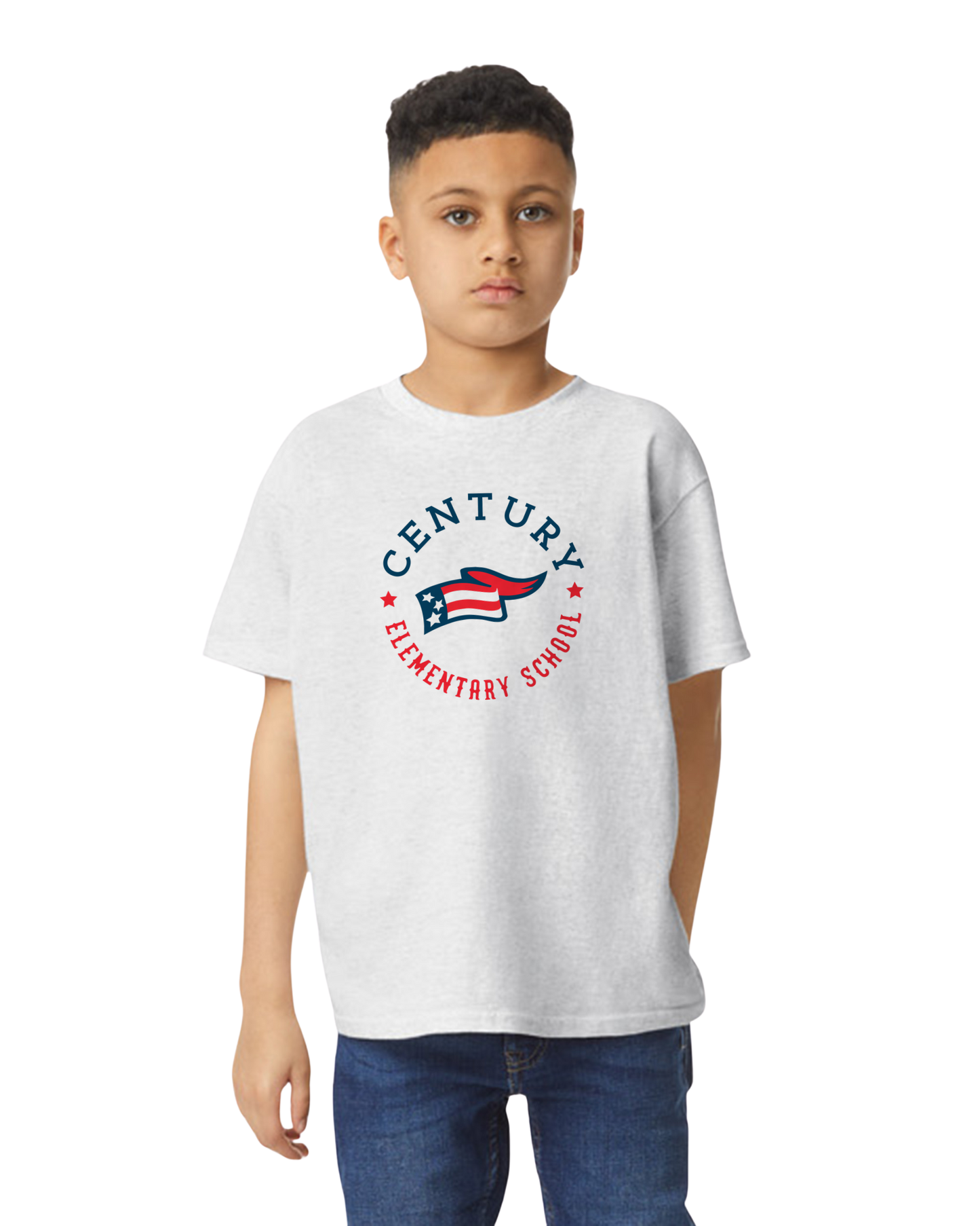 Century - Youth T-shirt - Ash Gray