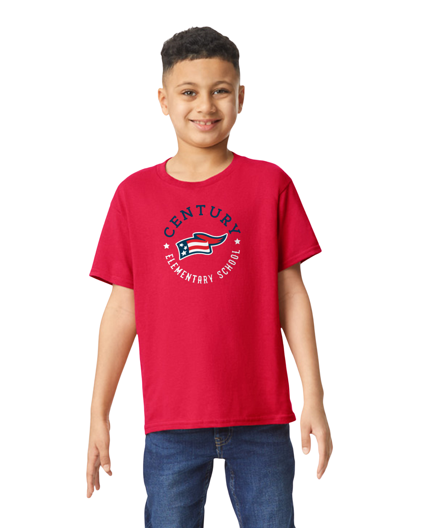 Century - Youth T-shirt - Red