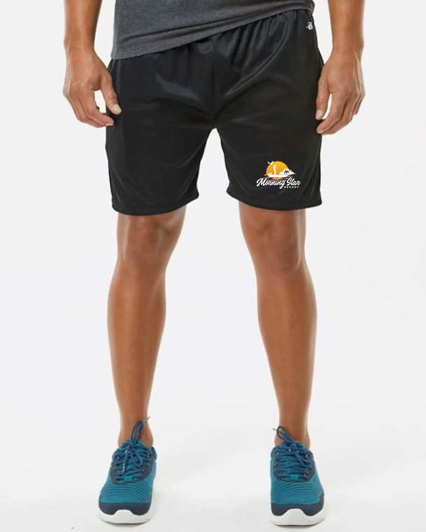 Morning Star Resort Unisex B-Core 5" Pocketed Shorts