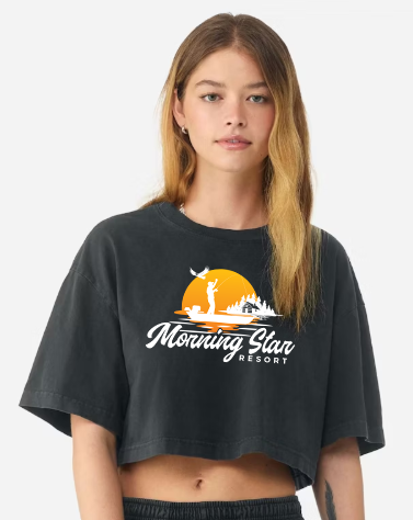 Morning Star Resort Cropped Tee (Women’s)