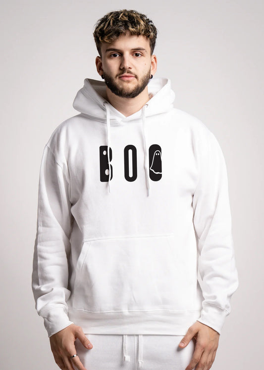 "Boo" Hooded Sweatshirt Unisex