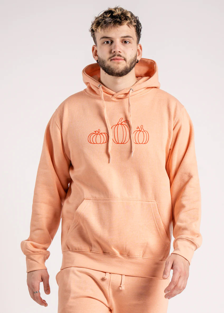 "Pumpkins" Hooded Sweatshirt Unisex