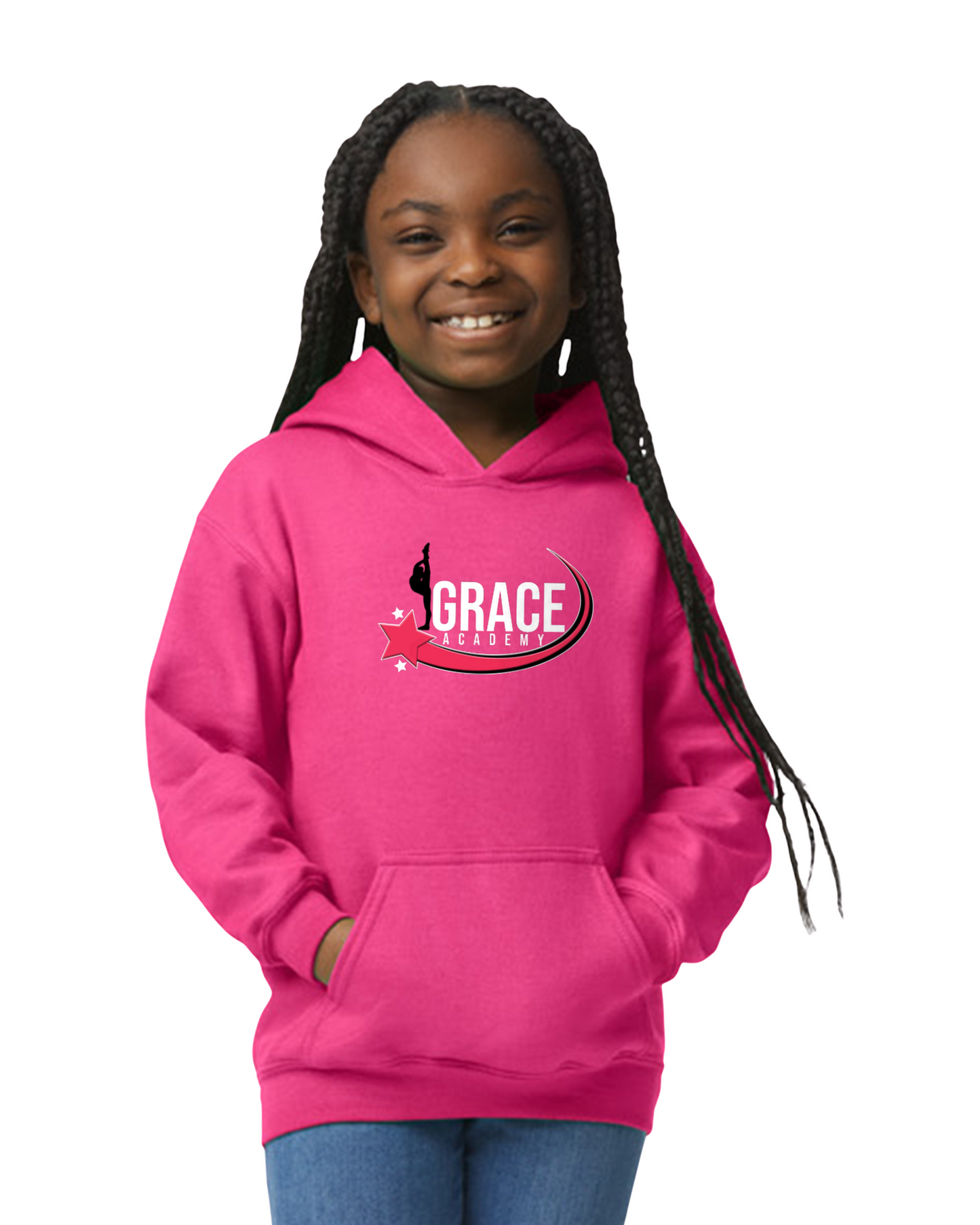 GA Youth Hoodie (Pink)