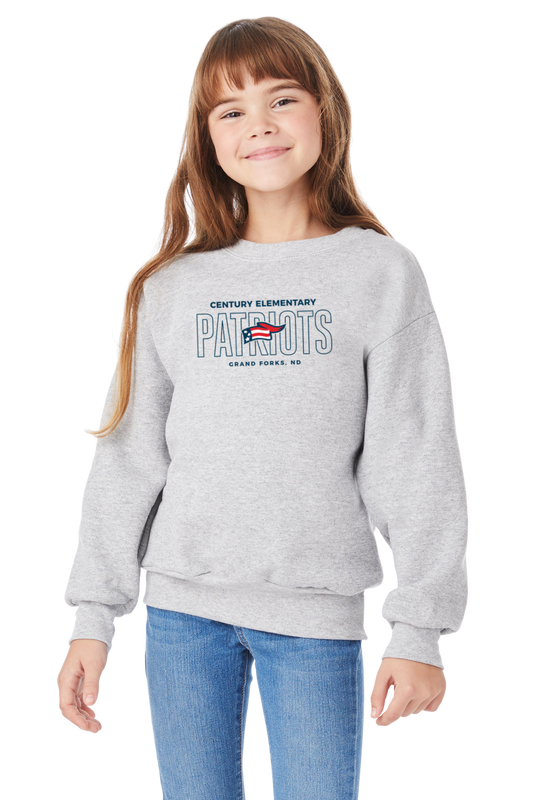 Century School Crewneck Sweatshirt (Gray)