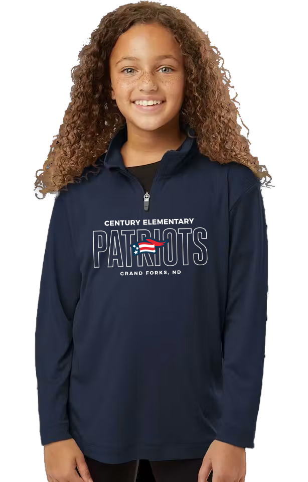 Century School Performance Quarter-zip (Navy)