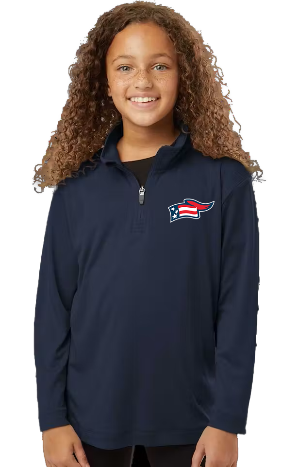 Century School Performance Quarter-zip (Navy)
