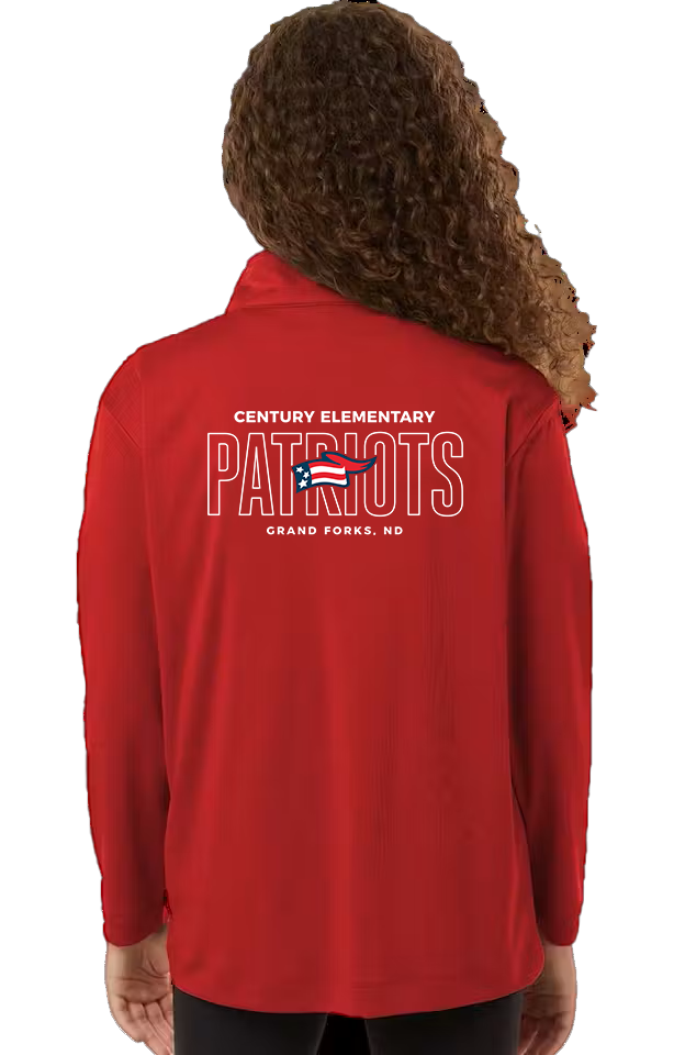 Century School Performance Quarter-zip (Red)