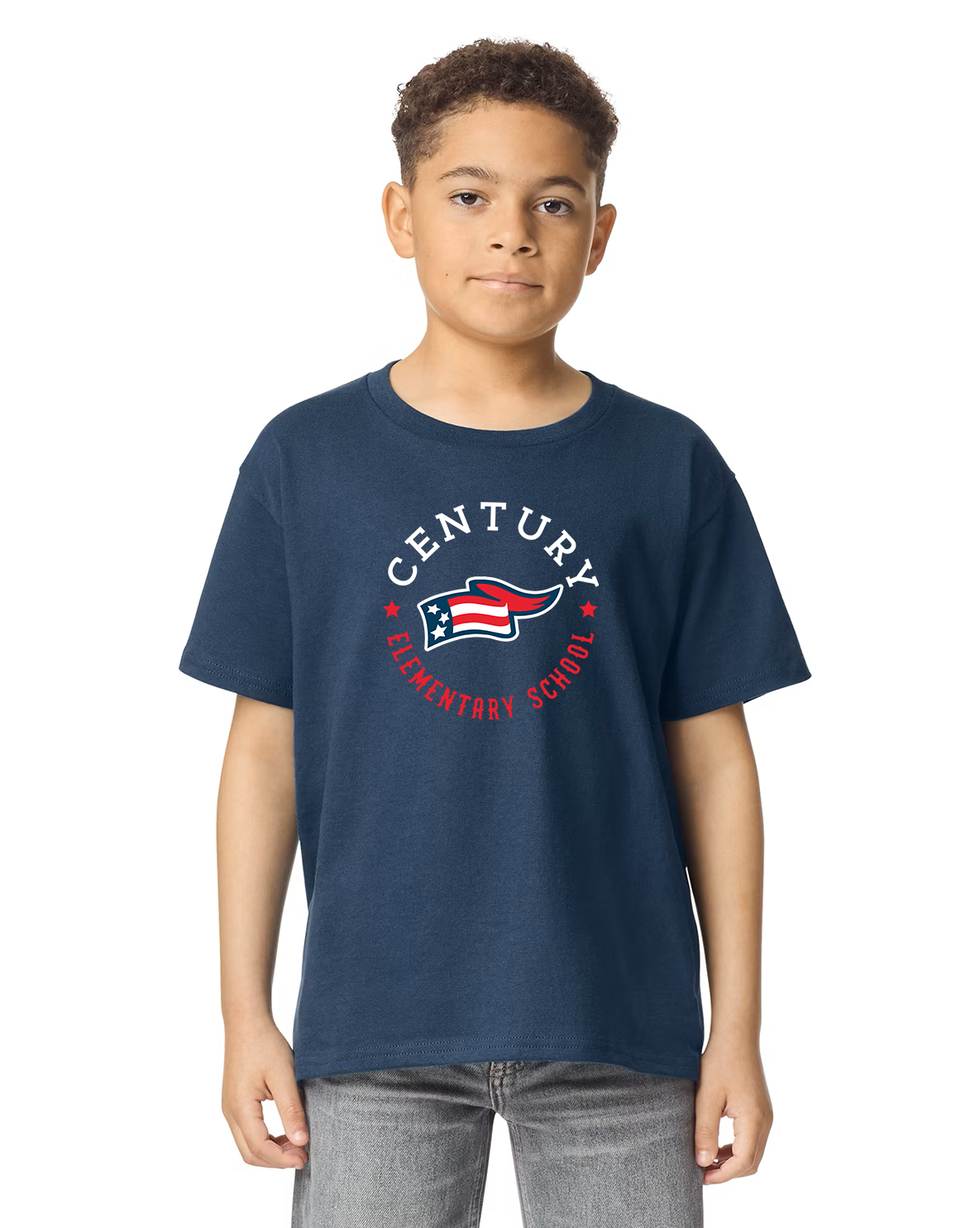 Century - Youth T-shirt - Blue Dusk