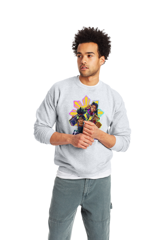 Forgotten Island Adult Crewneck (Heather Gray)
